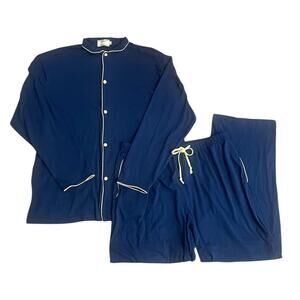 Shanghai Tang for Cathay Pacific First Class Lounge PJ Set Size L Quiet Luxury